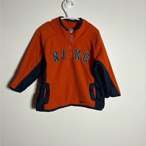 Nike Bright Orange Fleece Pullover